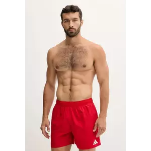 adidas Performance pantaloni scurți de baie Essentials culoarea roșu, JX2669 imagine