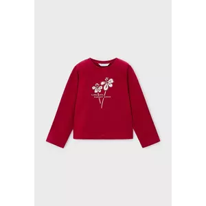 Mayoral longsleeve din bumbac culoarea roșu, 178 imagine