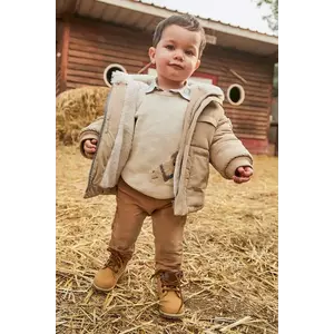 Mayoral pantaloni bebe culoarea maro, 542 imagine