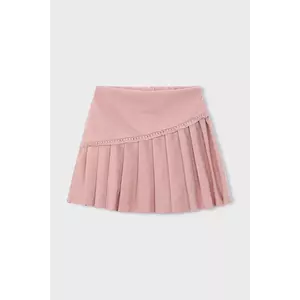 Mayoral fustă fete culoarea roz, mini, drept, 4909 imagine