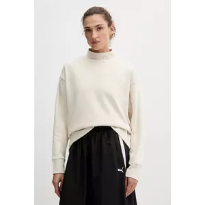 Puma bluză culoarea bej, uni, 688152 imagine