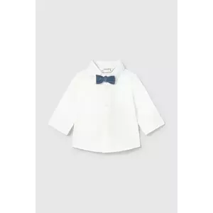 Mayoral Newborn cămașă bebe culoarea bej, 2196 imagine