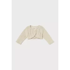 Mayoral Newborn cardigan bebe culoarea bej, light, 307 imagine