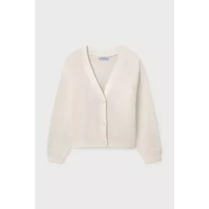 Mayoral cardigan copii culoarea bej, 7317 imagine