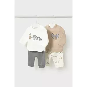 Mayoral Newborn compleu bebe culoarea gri, 2621 imagine