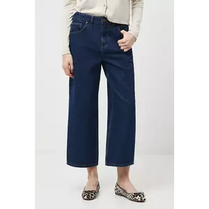 Medicine blugi din bumbac culoarea albastru marin imagine