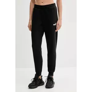 Puma pantaloni de trening culoarea negru, cu imprimeu, 682448 imagine