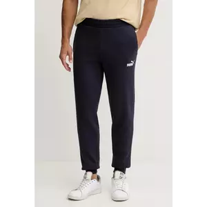 Puma pantaloni de trening culoarea bleumarin, uni, 682606 imagine