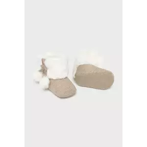 Mayoral Newborn pantofi pentru bebeluși culoarea bej, 9954 imagine