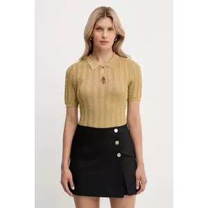 Morgan tricou polo culoarea verde, MCABI imagine