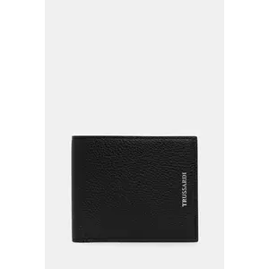 Trussardi portofel de piele culoarea negru, I017E000030N imagine
