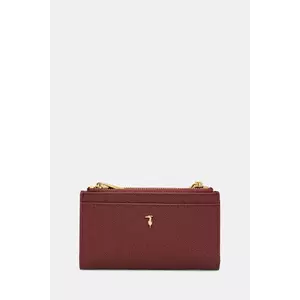 Trussardi portofel de piele culoarea bordo, I040E000071N imagine