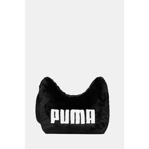Puma geantă Up Faux Fur culoarea negru, 91869 imagine