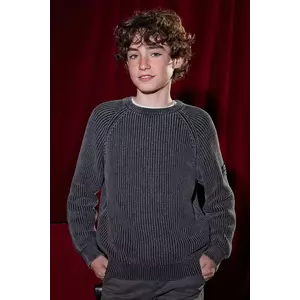 Mayoral pulover de bumbac pentru copii culoarea gri, 7302 imagine