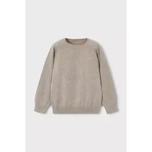 Mayoral pulover de bumbac pentru copii culoarea bej, 323 imagine