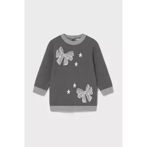 Mayoral rochie fete culoarea gri, mini, drept, 2911 imagine