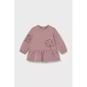 Mayoral rochie fete culoarea roz, mini, evazati, 2917 imagine