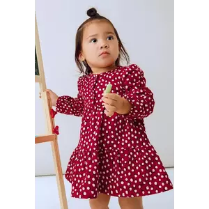 Mayoral rochie fete culoarea rosu, mini, evazati, 2915 imagine