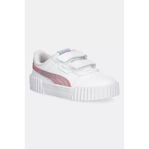 Puma sneakers pentru copii Carina 3.0 Space belle V Inf culoarea alb, 402805 imagine