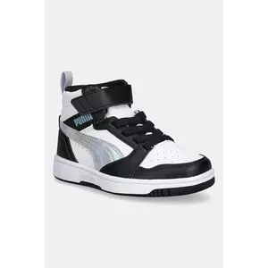 Puma sneakers pentru copii Puma Rebound V6 Mid Space Belle AC+ PS culoarea negru, 402770 imagine