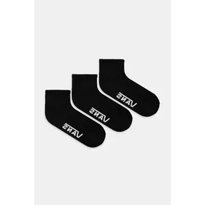 Vans șosete 3-pack culoarea negru, VN000QBXBLK1 imagine