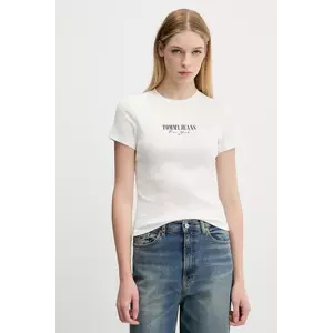 Tommy Jeans tricou culoarea alb, DW0DW20899 imagine