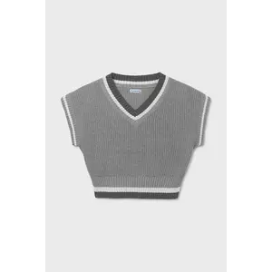 Mayoral vestă copii culoarea gri, 7321 imagine