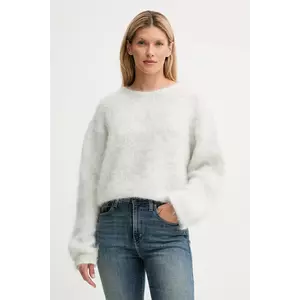 American Vintage pulover de lână culoarea gri, NIB18A imagine