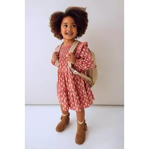 Mayoral rochie fete culoarea roșu, mini, evazați, 4912 imagine