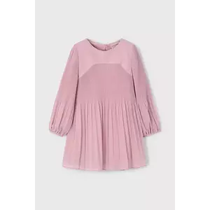 Mayoral rochie culoarea roz, mini, evazați, 4922 imagine
