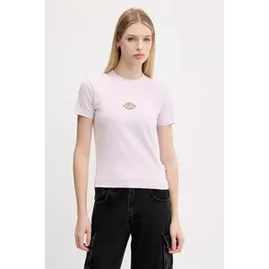 Dickies tricou culoarea roz, DK0A4ZAO imagine