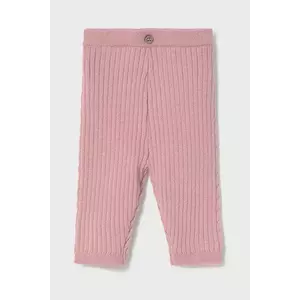 Mayoral Newborn leggins bebe culoarea roz, uni, 9926 imagine