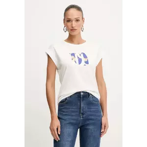 Morgan tricou culoarea alb, DEM imagine