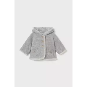 Mayoral Newborn geacă bebe culoarea gri, 2333 imagine