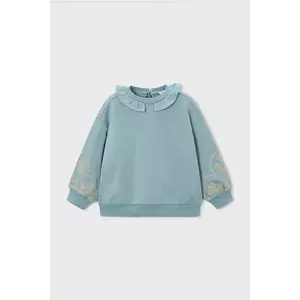 Mayoral hanorac de bumbac pentru copii culoarea verde, cu imprimeu, 4430 imagine