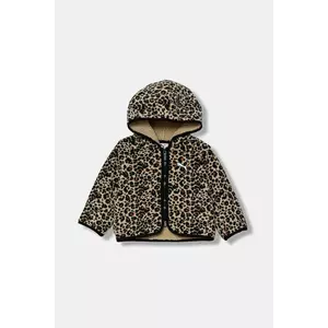 Puma geacă Minicats Sherpa Jacket culoarea bej, 688403 imagine