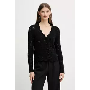 Fracomina cardigan culoarea negru, călduros, FS25WT8016K53801 imagine