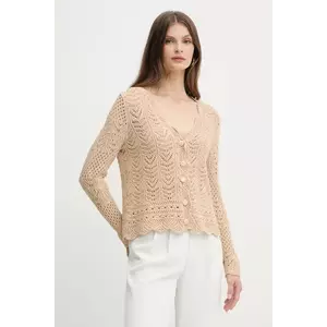 Fracomina cardigan culoarea bej, călduros, FS25WT8016K53801 imagine