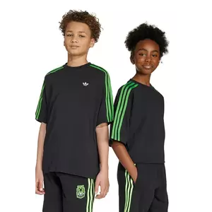 adidas Originals tricou din bumbac culoarea negru, cu imprimeu, JW7751 imagine