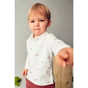 Mayoral cămașă bebe culoarea alb, 2107 imagine