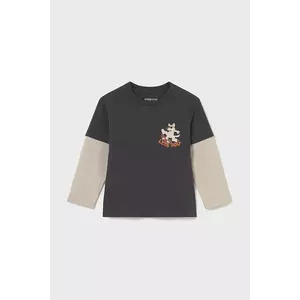 Mayoral longsleeve bebeluși culoarea negru, 2062 imagine