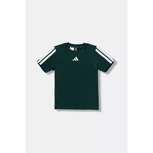 adidas tricou copii culoarea verde, cu imprimeu, JW2527 imagine