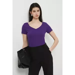 Medicine tricou culoarea violet imagine