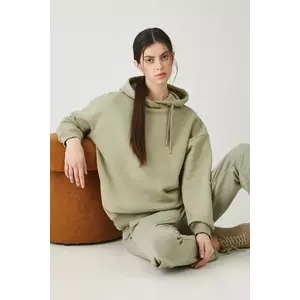 Medicine bluza culoarea verde, cu glugă, cu imprimeu imagine