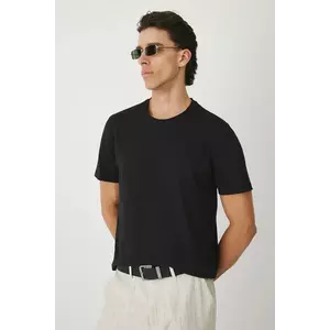 Medicine tricou culoarea negru, neted imagine