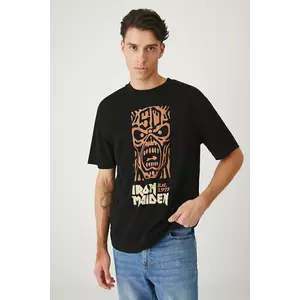 Medicine tricou din bumbac culoarea negru, cu imprimeu imagine