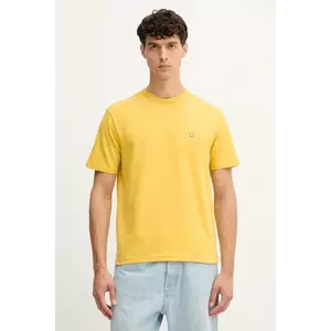 United Colors of Benetton tricou din bumbac culoarea verde, uni, 3MI5J1AF7 imagine