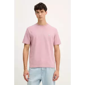 United Colors of Benetton tricou din bumbac culoarea verde, uni, 3MI5J1AF7 imagine