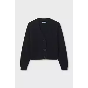 Mayoral cardigan copii culoarea negru, 7317 imagine