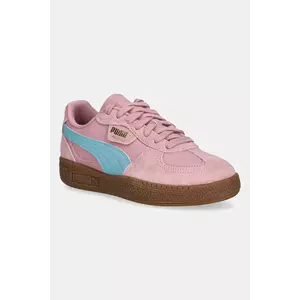 Puma teniși din piele copii Palermo Moda Jr culoarea roz, 398855 imagine